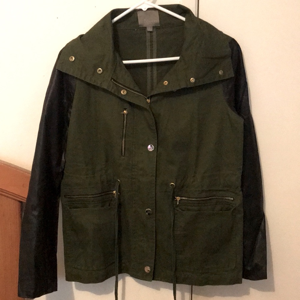 Leather/Utility Coat